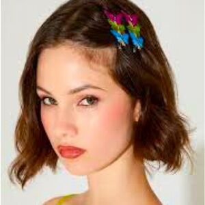 NWT Betsey Johnson x F21 Butterfly Hair clips